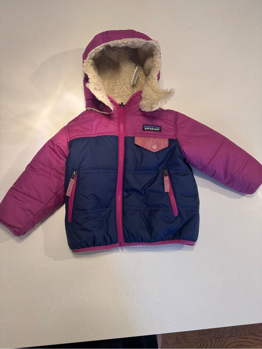 Patagonia Baby Reversible Hoody 12-18 months